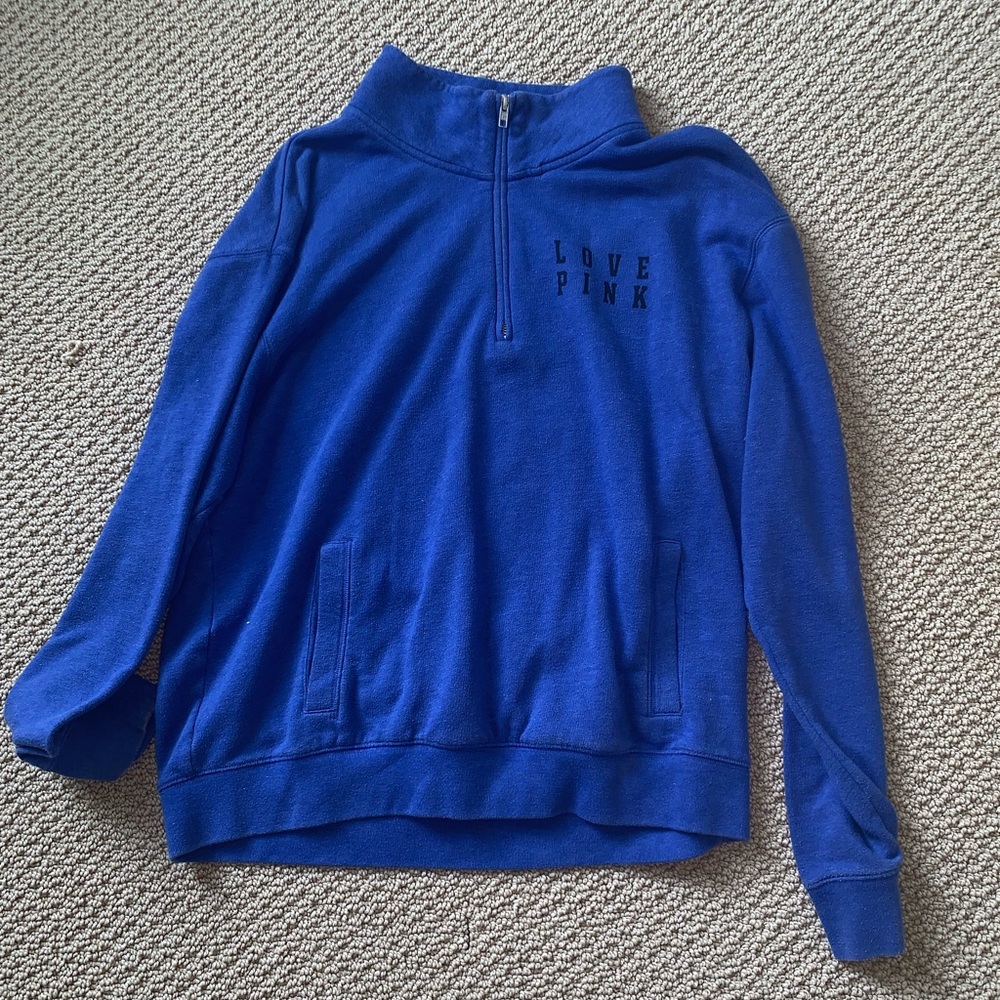 PINK quarter zip